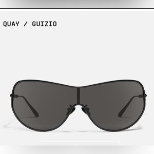 Quay Australia “Guizio” Black Sunglasses